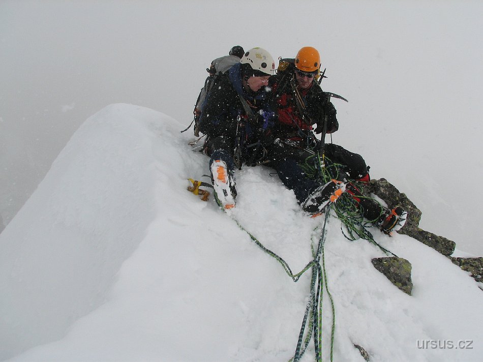 tatry 416.jpg - Na vrcholku Hranaté veže.